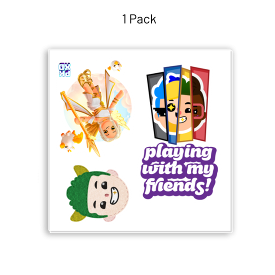 Vinyl Sticker Sheets - 5.5x5.5 inches