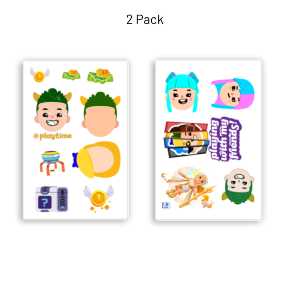 Vinyl Sticker Sheets - 5.6x8.5 inches